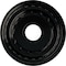 Ekena Millwork Dublin Ceiling Medallion (Fits Canopies up to 8 1/4"), 15 3/8"OD x 3 5/8"ID x 1"P, Black Pearl CM15DUBPS - alternate 1